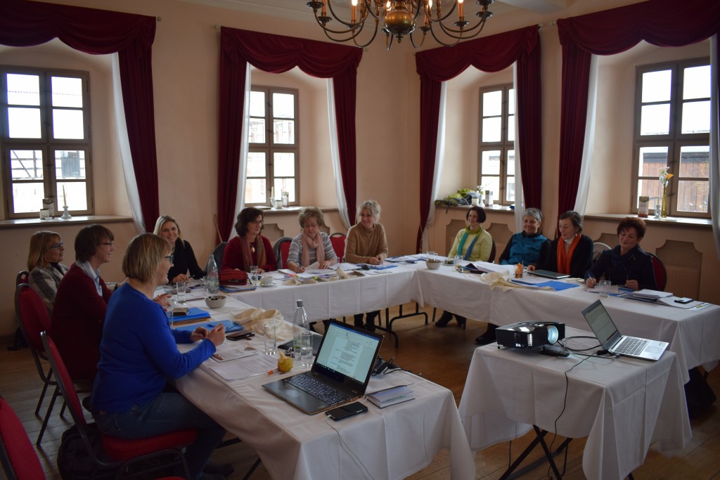 Der VDS Landesausschuss Thüringen tagt 2019 mit 12 Teilnehmenden im Rittergut Positz.